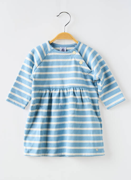 Rochie scurtă albastru PETIT BATEAU fată