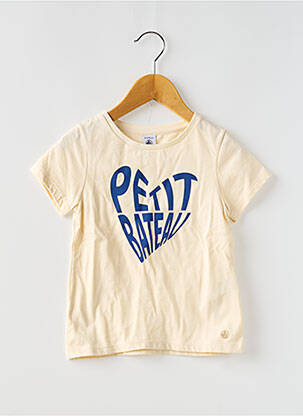 Tricou bej PETIT BATEAU fată