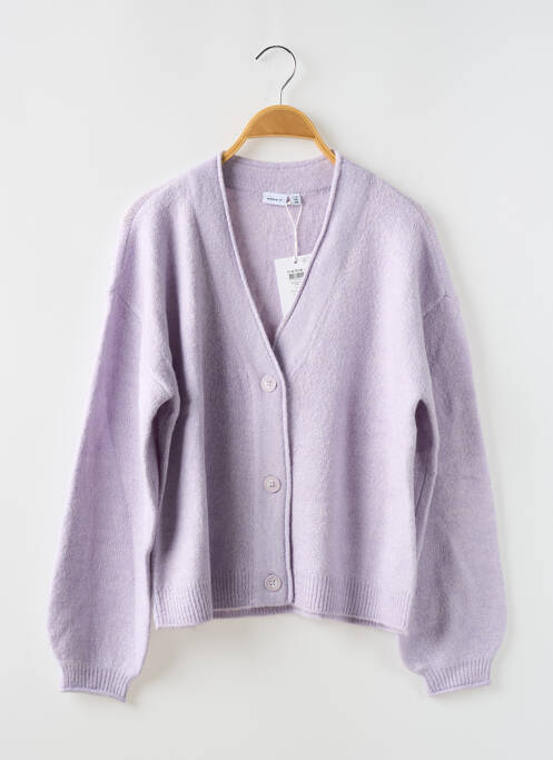 Vestă cu mâneci lungi violet NAME IT fată