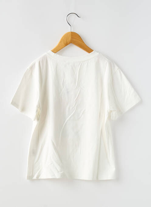 Tricou alb LYLA ROSE fată