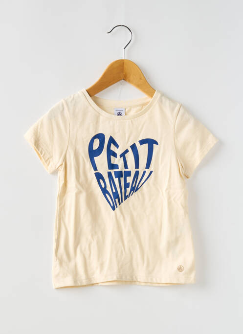 Tricou bej PETIT BATEAU fată