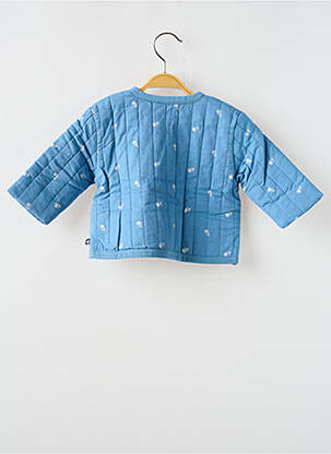 Jachete casual guler rotund albastru PETIT BATEAU fată