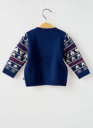 Vestă cu mâneci lungi imprimeu fantezie albastru PETIT BATEAU copil