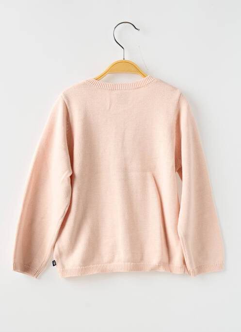 Vestă cu mâneci lungi roz PETIT BATEAU fată