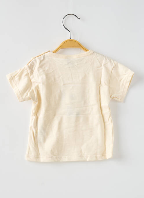 Tricou bej PETIT BATEAU copil