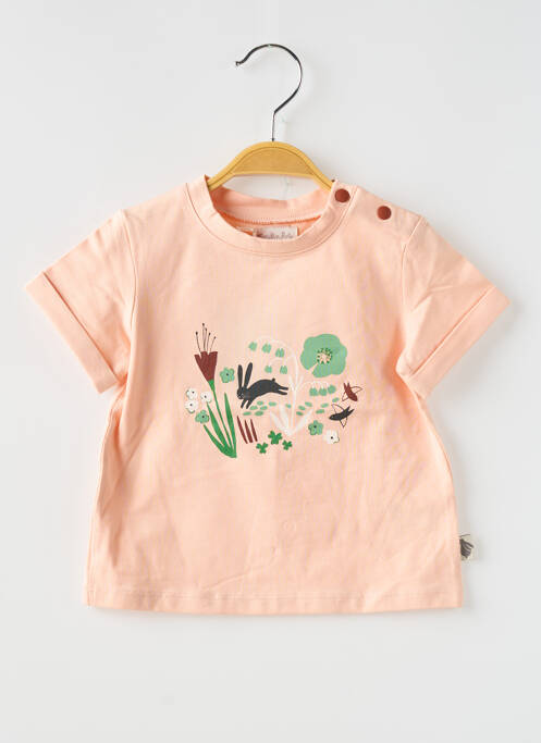 Tricou roz MOULIN ROTY copil