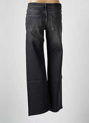 Blugi cu croială evazată efect uzat decolorat mărime normală negru HEARTLESS JEANS femeie