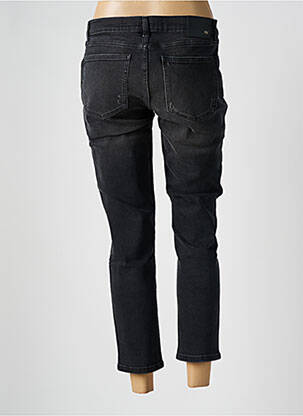 Blugi cu croială slim efect uzat decolorat mărime normală negru HEARTLESS JEANS femeie