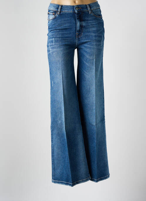 Blugi cu croială evazată albastru HEARTLESS JEANS femeie