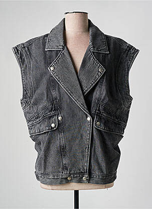 Jachete casual guler tip costum negru HEARTLESS JEANS femeie