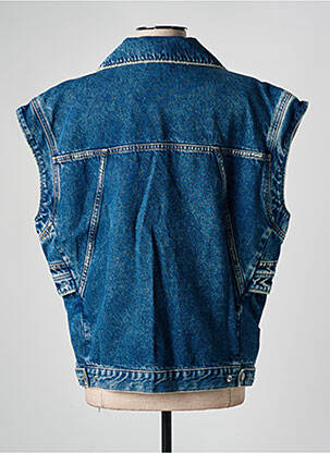 Jachete casual guler tip costum albastru HEARTLESS JEANS femeie