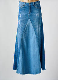Fustă lungă talie înaltă albastru deschis HEARTLESS JEANS femme