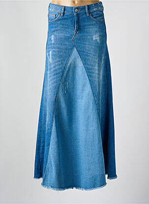 Fustă lungă albastru deschis HEARTLESS JEANS femeie