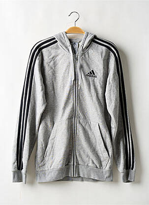 Jachete casual strânsă pe partea de jos gri ADIDAS bărbat