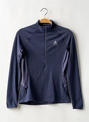 Pulover albastru ODLO femeie