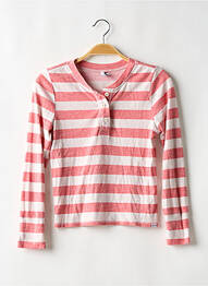 Tricou mâneci lungi mâneci lungi roșu SISSTREVOLUTION femme