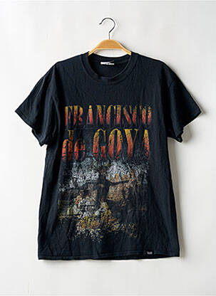 Tricou negru VINTAGE SUPPLY bărbat