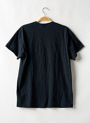 Tricou serigrafie flockată mâneci scurte negru VINTAGE SUPPLY bărbat