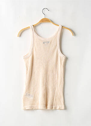 Maiou guler rotund fără mâneci bej URBAN OUTFITTERS femeie