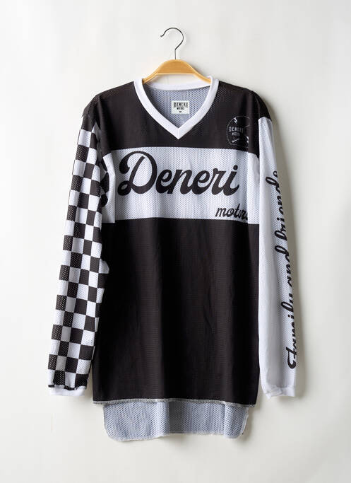 Tricou negru DENERI MOTORS bărbat