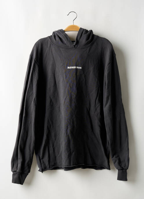 Hanorac cu glugă negru NARCISSIQUE bărbat