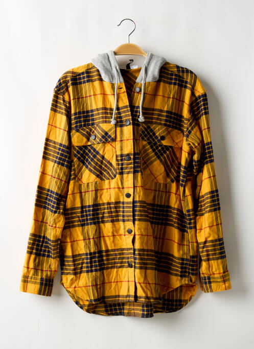 Cămașă cu mâneci lungi portocaliu DIVIDED H&M bărbat