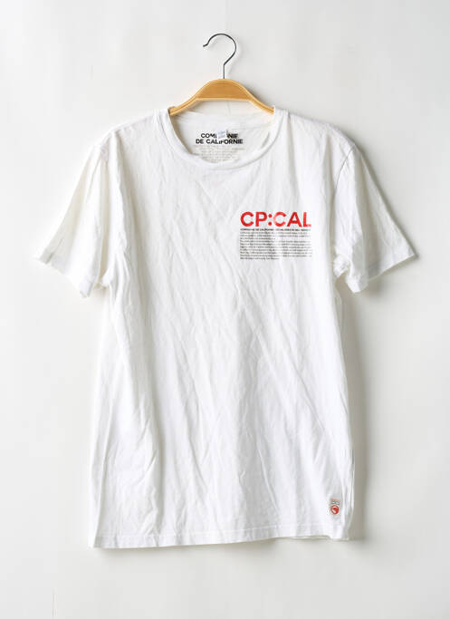 Tricou alb COMPAGNIE DE CALIFORNIE bărbat