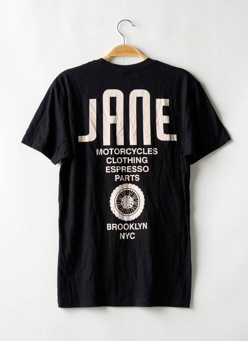 Tricou negru JANE bărbat