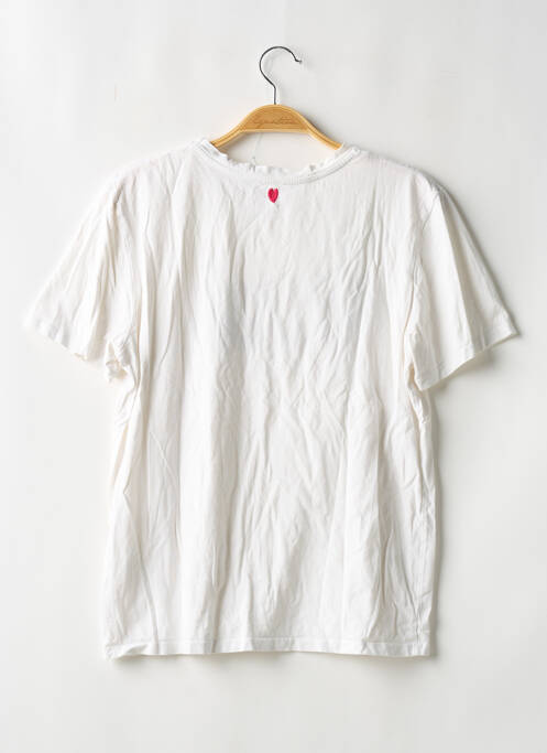 Tricou alb CAMAIEU femeie