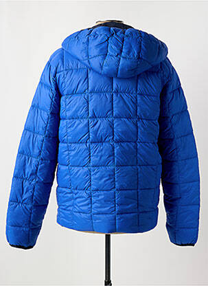 Geacă matlasată buzunare cu glugă albastru JACK & JONES bărbat