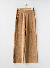Pantalon cargo buzunare talie elastică bej MAYORAL fille