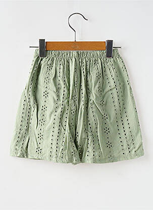 Șort mărime normală talie elastică verde MINI MIGNON fată
