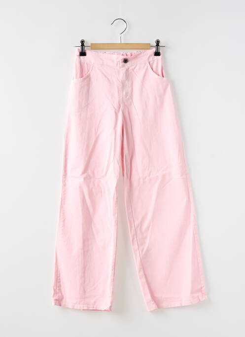 Blugi cu croială evazată roz MINI MIGNON fată