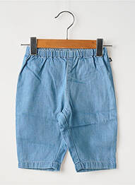 Pantalon drept talie elastică talie elastică albastru PETIT BATEAU enfant