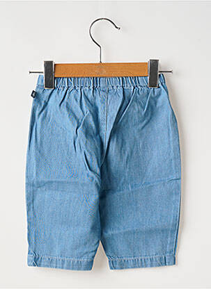 Pantalon drept talie elastică talie elastică albastru PETIT BATEAU copil