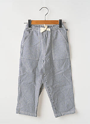 Pantalon drept albastru PETIT BATEAU băiat