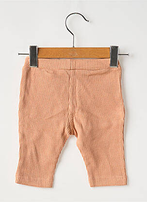 Pantalon drept croială dreaptă portocaliu NAME IT copil