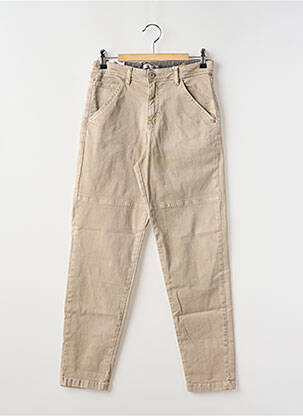 Pantalon slim elasticitate bej NAME IT băiat