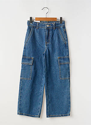 Blugi cu croială largă albastru NAME IT fată