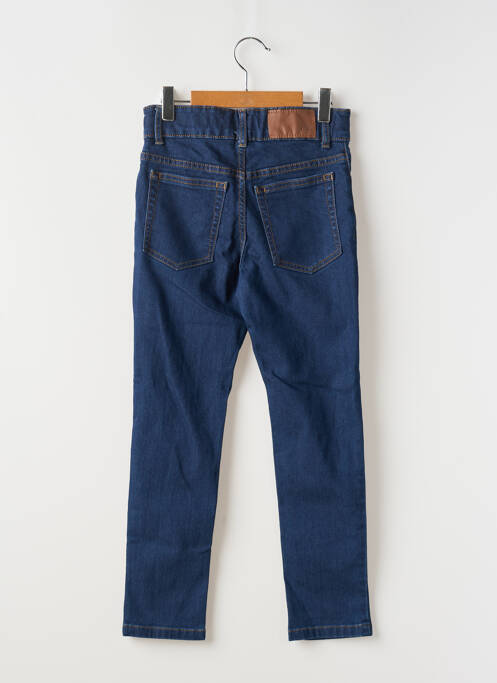 Blugi cu croială slim albastru PETIT BATEAU fată