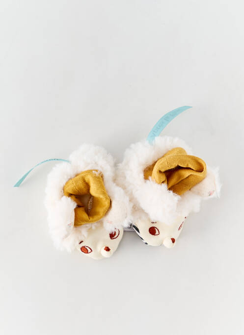 Papuci/Pantofi de casă bej MOULIN ROTY copil