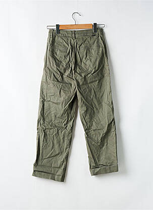 Pantalon drept țesătură poplin mărime normală verde DOCKERS femeie