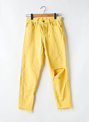 Blugi cu croială slim galben LEVIS femeie