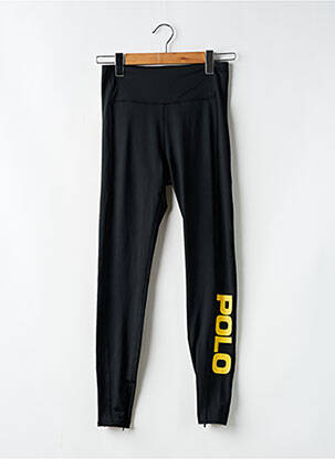 Colant efect material satinat negru RALPH LAUREN femeie