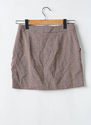 Fustă mini croială dreaptă roșu PULL & BEAR femeie