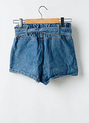 Șort țesătură denim talie înaltă albastru HONEY PUNCH femeie