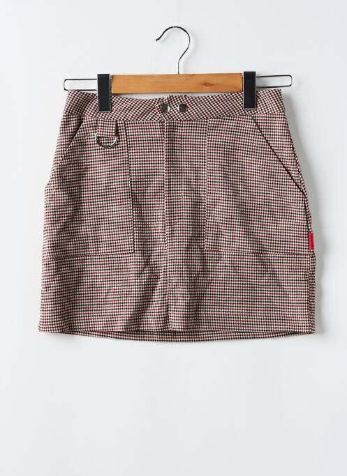 Fustă mini roșu PULL & BEAR femeie