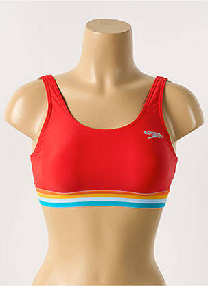 Sutien de costum de baie roșu SPEEDO femeie