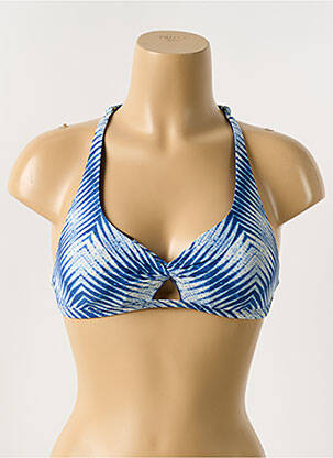 Sutien de costum de baie elasticitate top sutien modelat albastru RIP CURL femeie