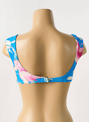 Sutien de costum de baie elasticitate albastru SANS MARQUE femeie